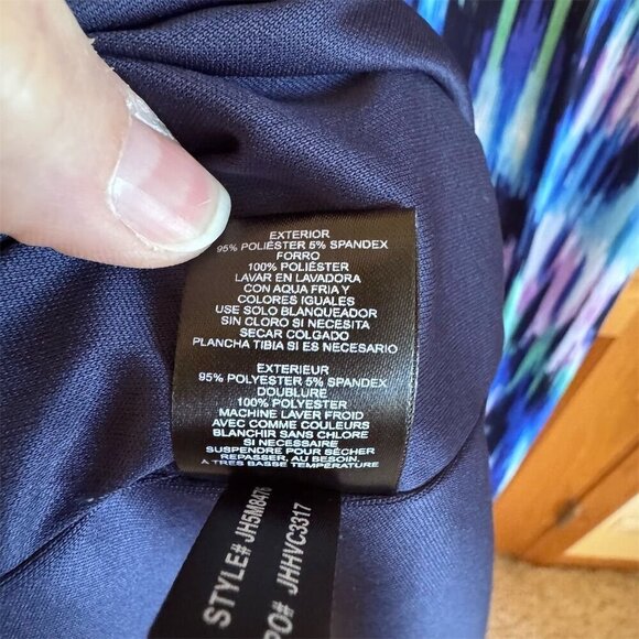 Jessica Howard Women's Plus Size 14 Multicolor Knee Length Dress NWT - Picture 7 of 7